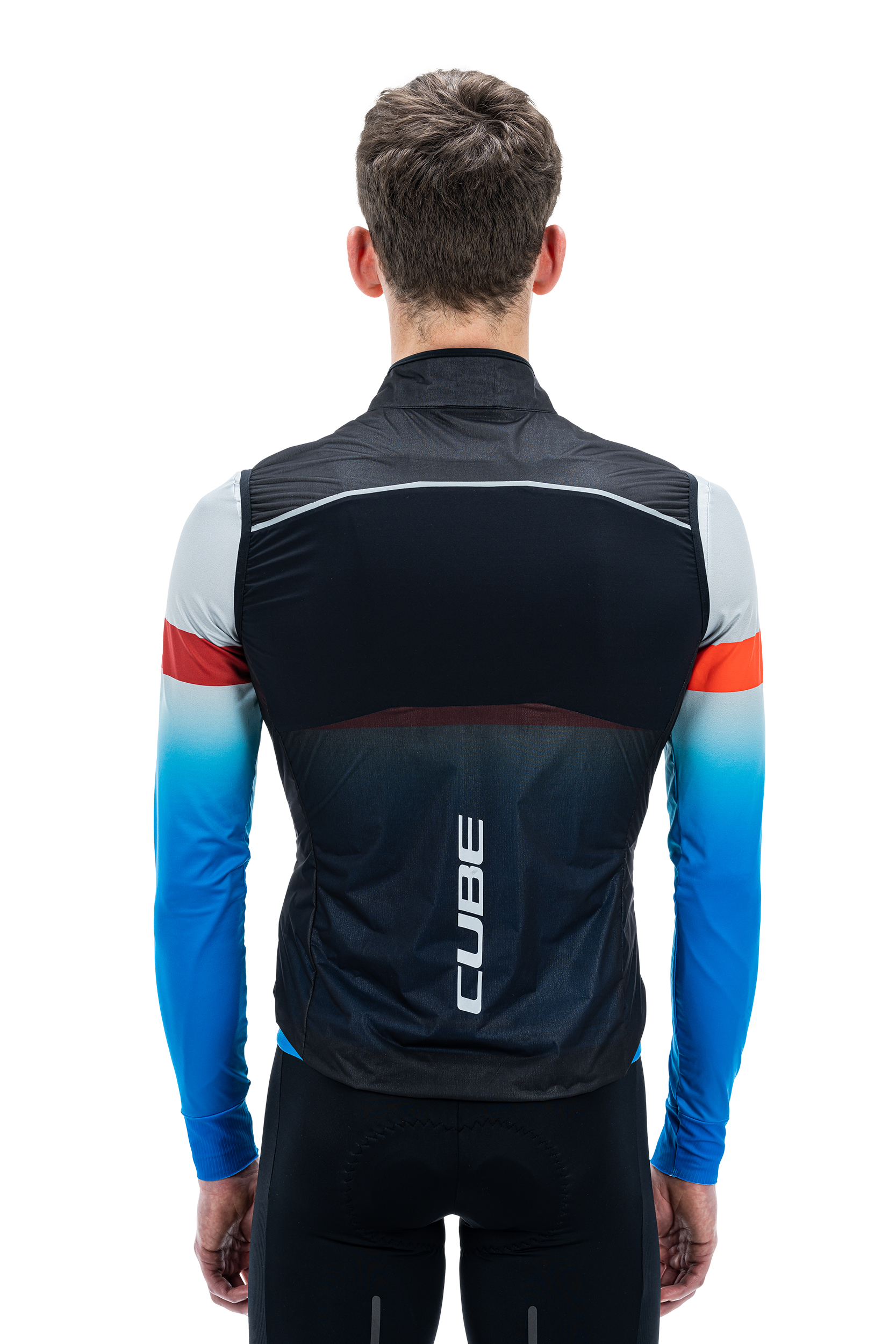 CUBE TEAMLINE Veste coupe-vent noire