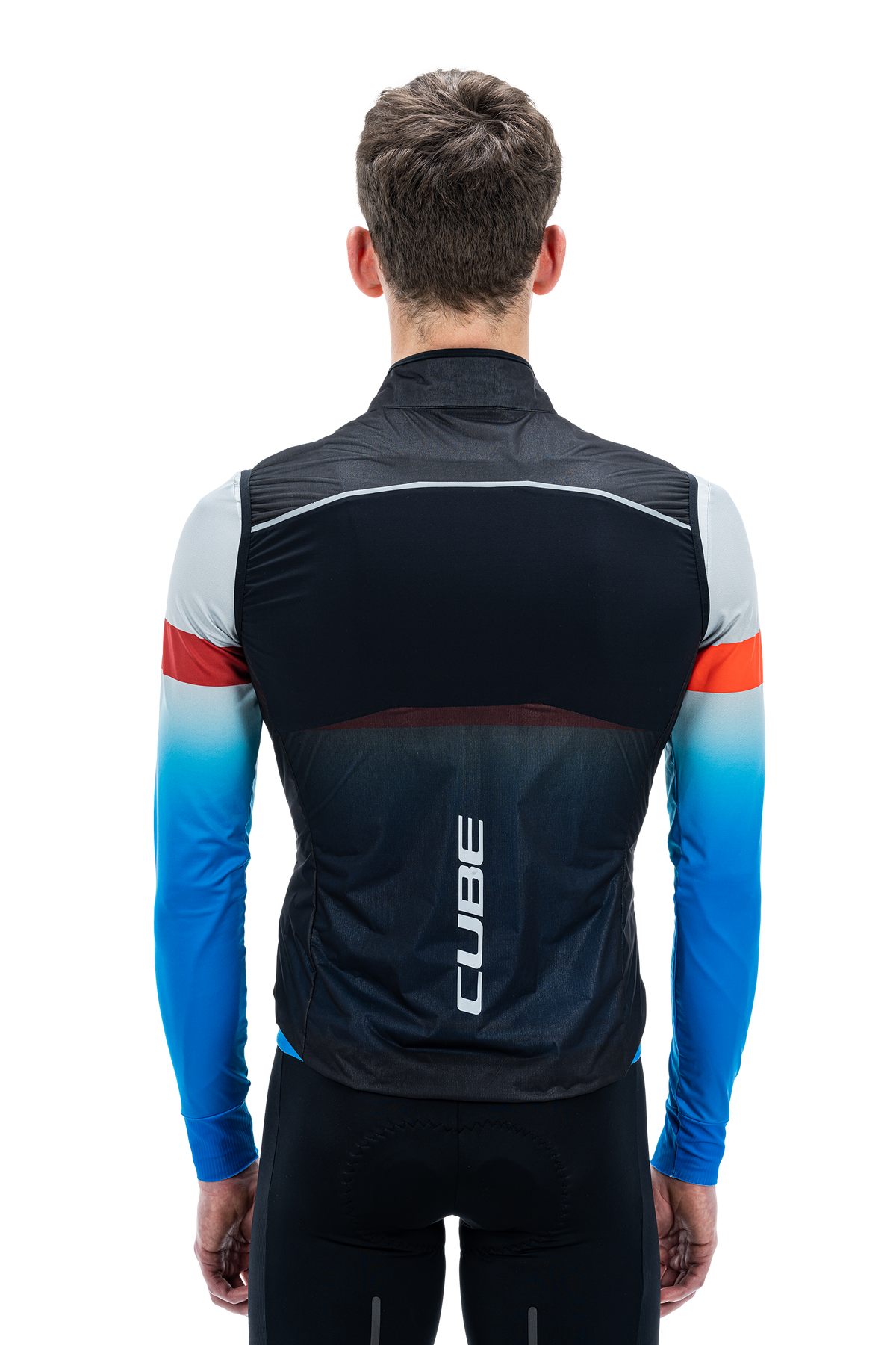 CUBE TEAMLINE Veste coupe-vent noire