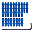 Kit de clous FlipPin pour pédales DMR Vault bleu