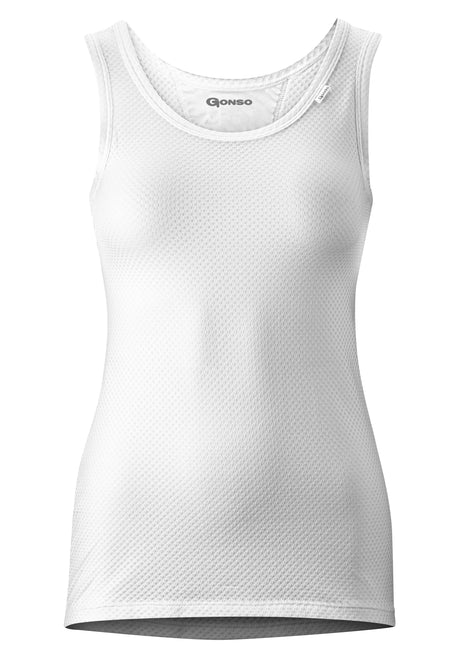 Gonso Base Shirt Sans Manches Femme Blanc