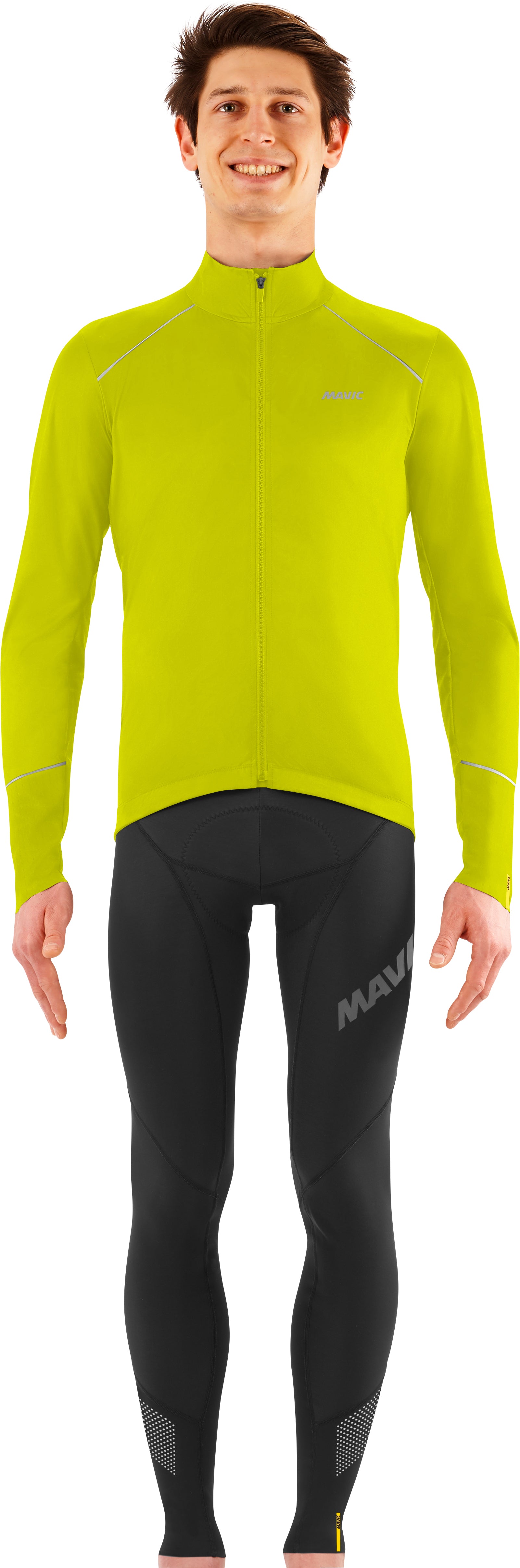 Veste Mavic Mistral homme jaune