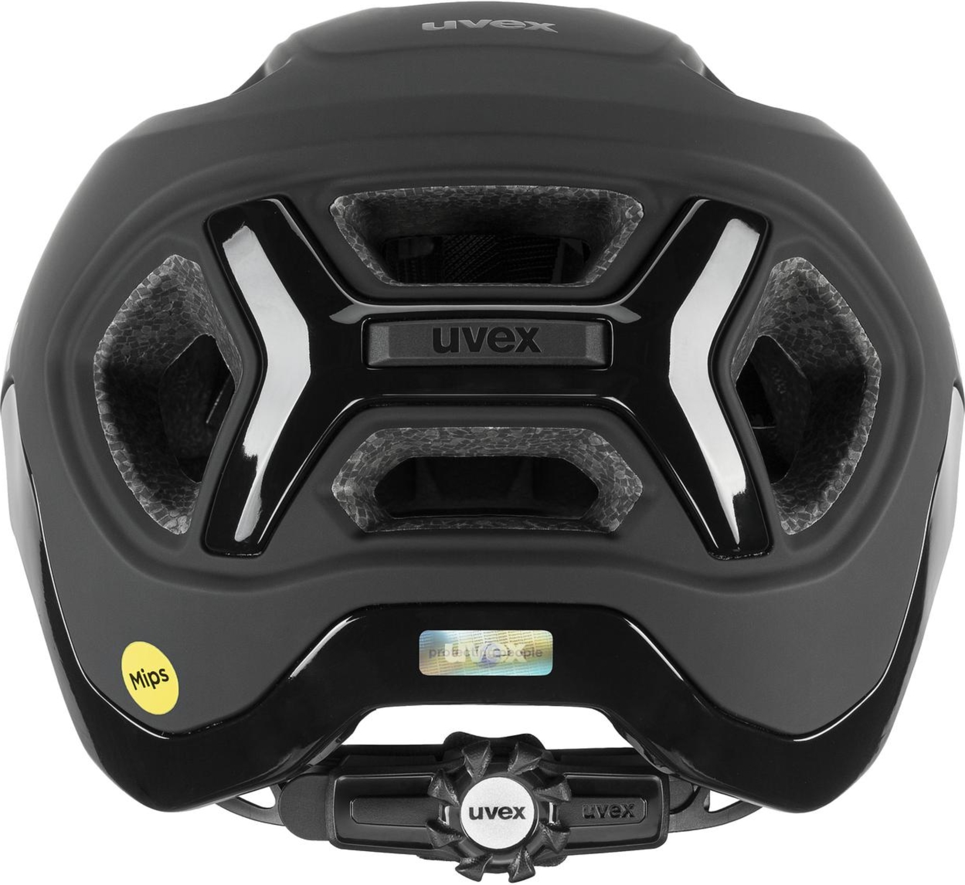 uvex React Mips Casque VTT Noir Mat