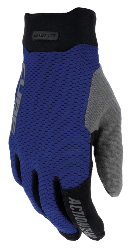 Cube Gants Gravity à doigts longs X Actionteam bleu