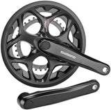 Shimano Tourney FC-A070 pédalier 7/8 vitesses plateau protège-chaîne noir