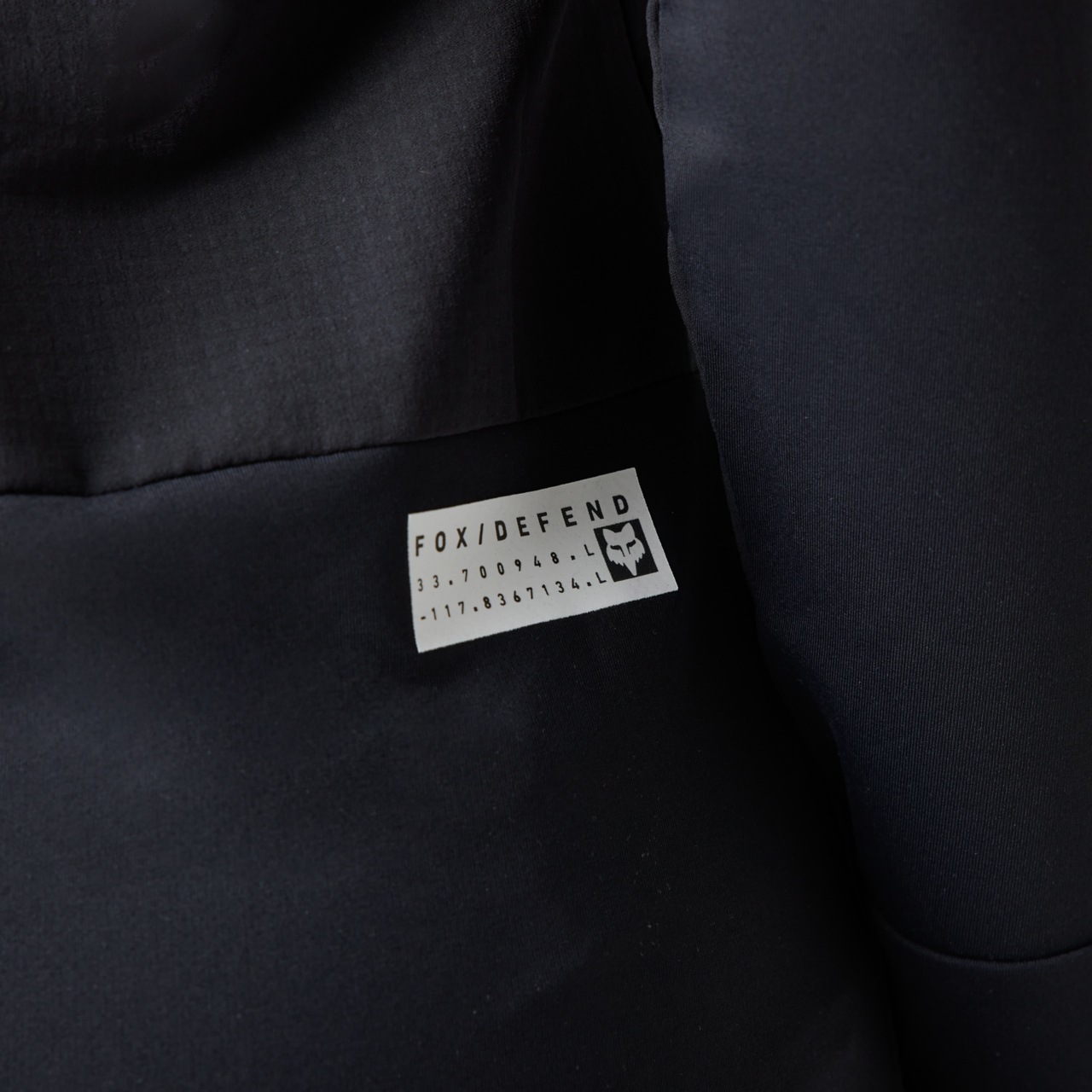 Fox W Defend Thermal Jersey Noir