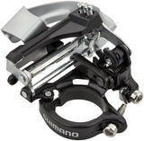 Shimano Tourney FD-TX800-TS3 dérailleur avant 7/8 vitesses Top Swing argenté