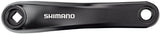 Shimano FC-TY501 Jeu de manivelles 2x7/8 vitesses 46-30 dents noir