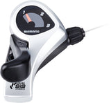 Shimano Tourney SL-TX50 Commutateur au pouce 3 vitesses gauche SIS argent/noir