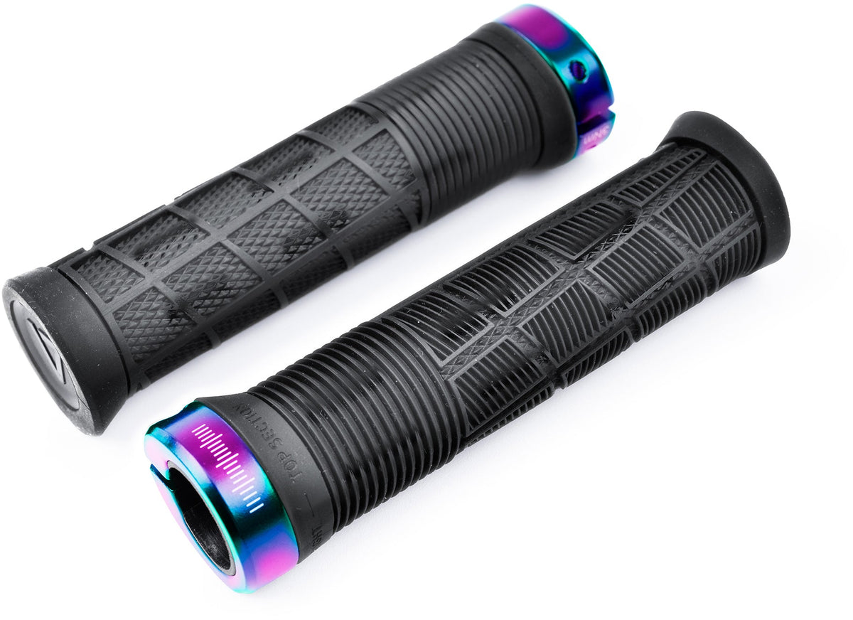 Poignées ACID DISRUPT translucent black´n´oil slick