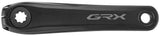 Shimano GRX FC-RX600 pédalier 2x10 vitesses 46-30 dents noir