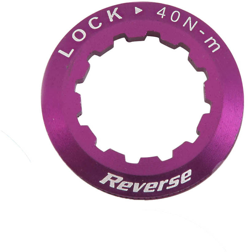 Reverse bague de verrouillage de cassette violet